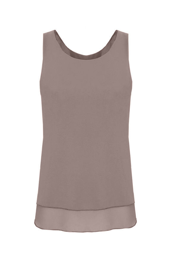 Split Top Taupe Fashionmusthaves Nl