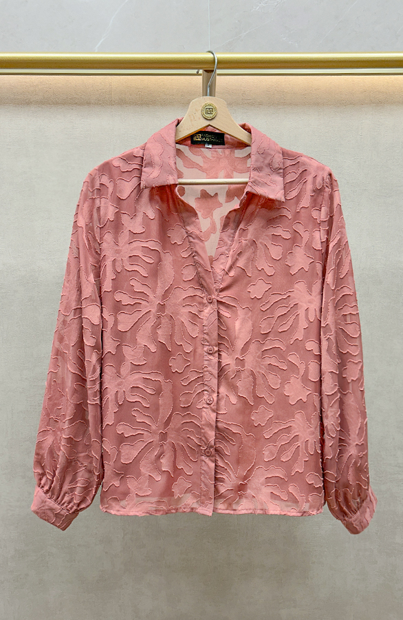 Detailed Blouse Dust Roze Fashionmusthaves Nl