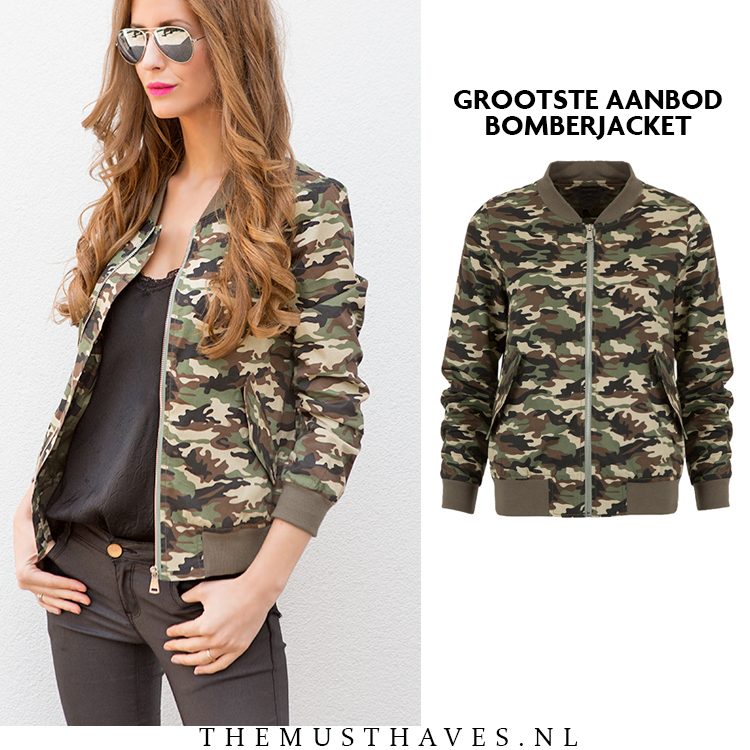 Bomberjacket Camouflage | The Musthaves