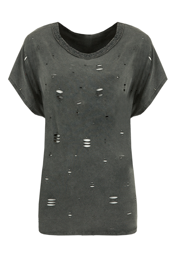 Kate Top - Washed Black