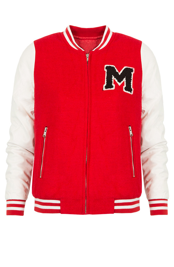 Spotlijster Draak verkiezen Baseball Jacket Red | Fashion Musthaves