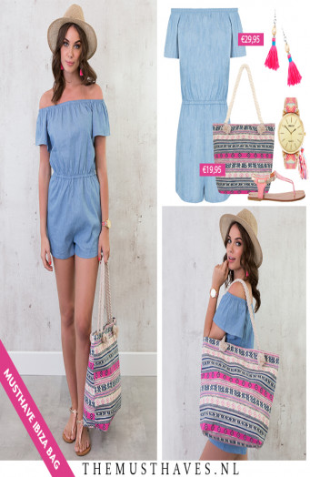 Jumpsuit spijkerstof