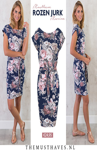 Jurk Met Bloemen