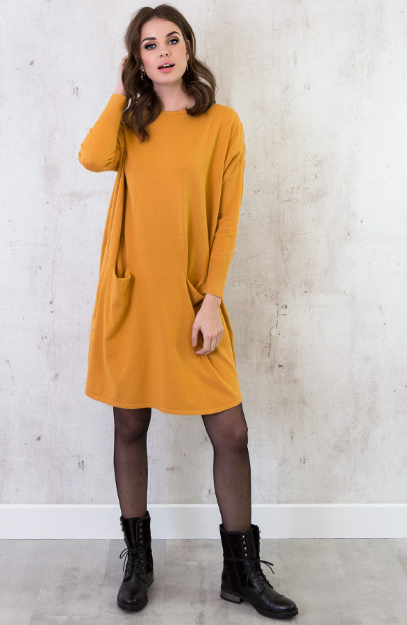Comfy Trui Lang Oker | Themusthaves.nl Comfy Trui Lang Legergroen | Themusthaves.nl