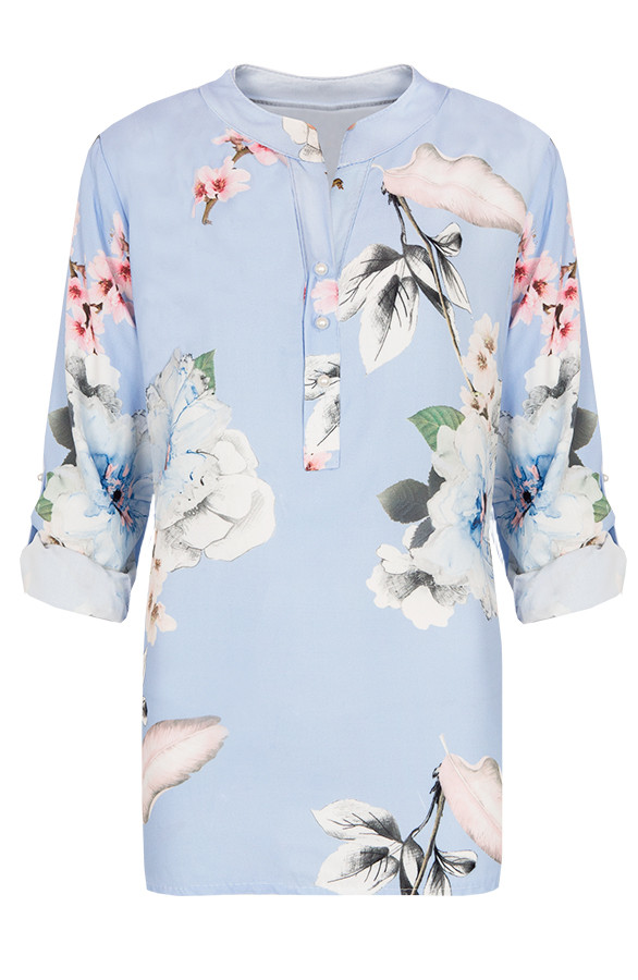 blouse met bloemen blouse met bloemen