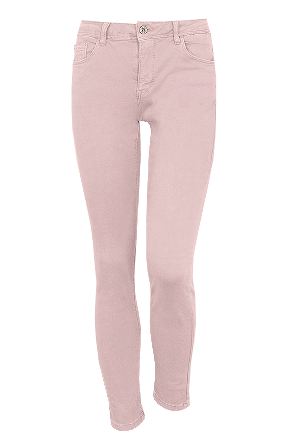 Skinny Jeans Dames Roze fashionmusthaves.nl