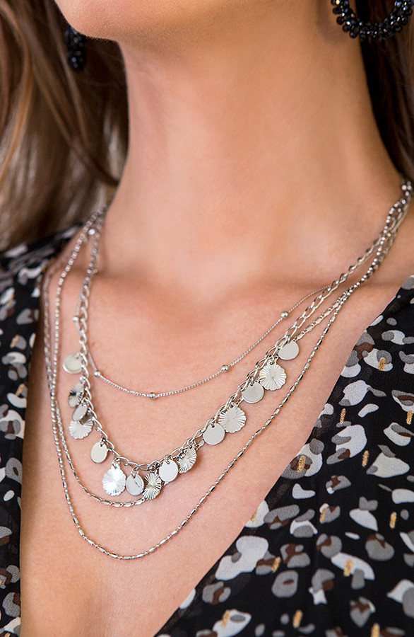 ketting 3 lagen zilver ketting 3 lagen zilver