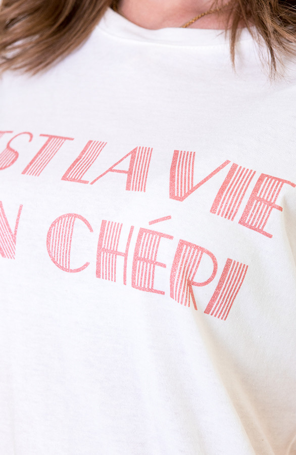 Mon Chérie Top Koraal | Themusthaves.nl Mon Chérie Top Rood | Themusthaves.nl