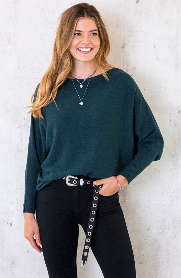 Oversized-Soft-Trui-Smaragdgroen-1
