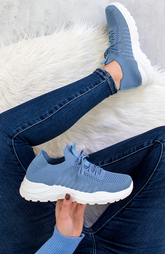 Comfy-Sneaker-Jeansblauw