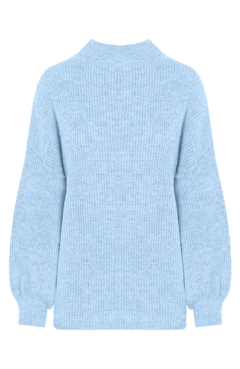 Knitted-Sweater-Babyblauw