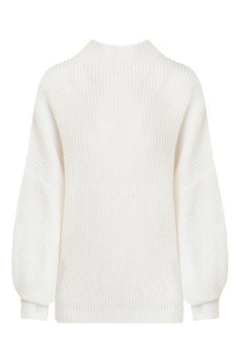 Knitted-Sweater-Ecru