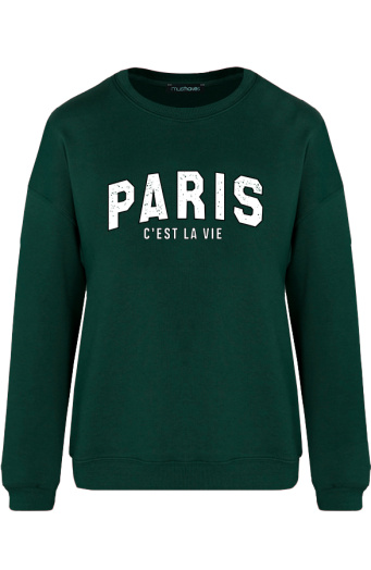 Paris Vintage Sweater Smaragd