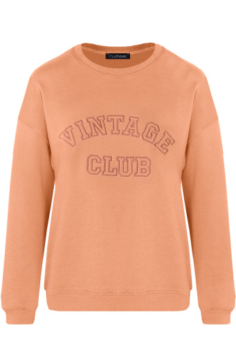 Vintage Club Sweater Peach