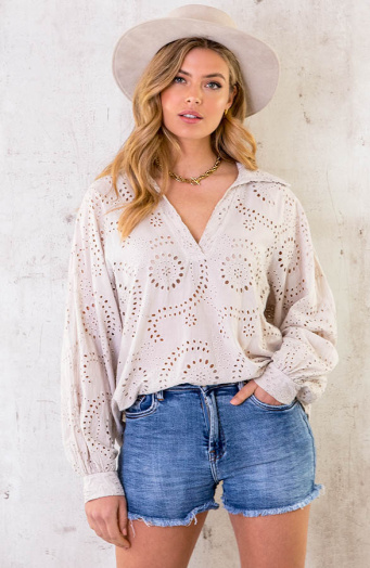Embroidery-Oversized-Blouse-Deluxe-Beige-1