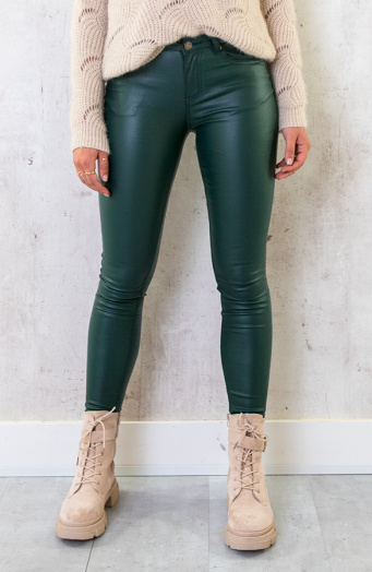 Coating Jeans Emerald Green