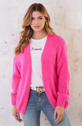 Oversized-Knitted-Vest-Neon-Pink-7-1