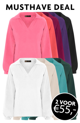Musthave Deal V-hals Blouses Rome