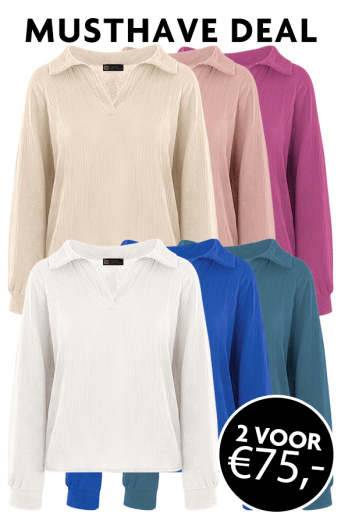 Musthave Deal Oversized Mousseline Blouses