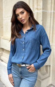 The Musthaves Laurent Blouse Jeans Blue