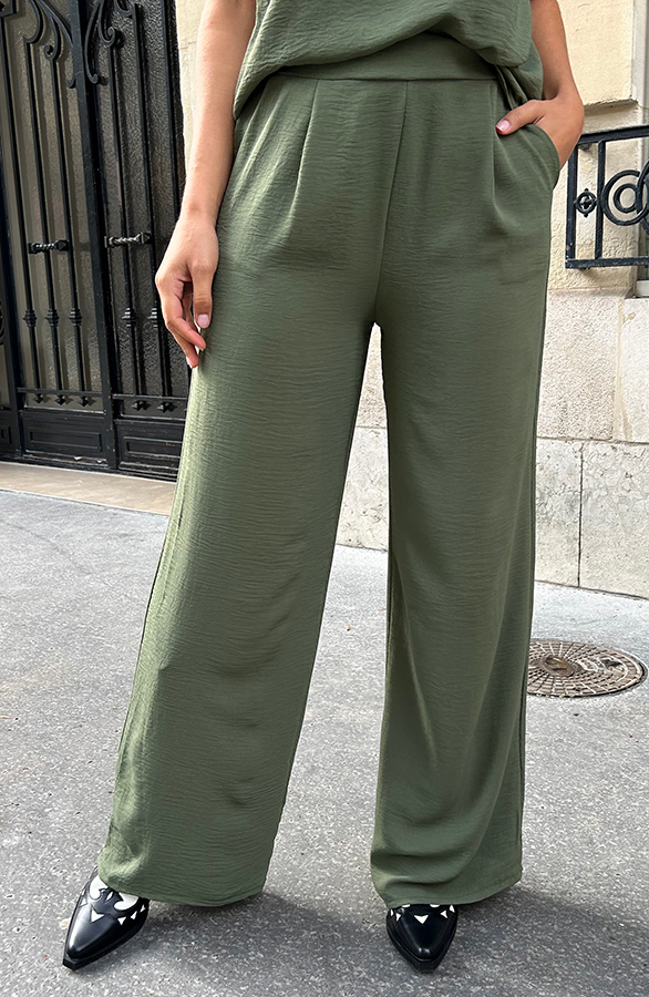 Mila Pantalon Army Petite Regular Tall