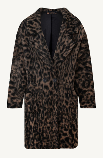 Exclusive Oversized Coat Leopard