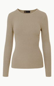 The Musthaves Long Sleeve Top Ultra Soft Light Camel