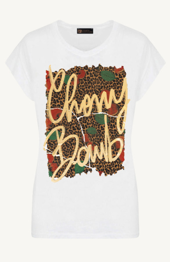 Cherry Bomb Leopard T-shirt