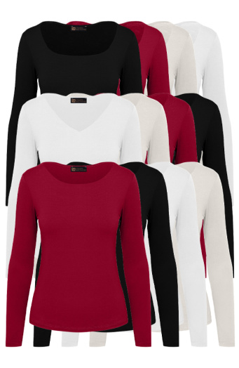 Musthave Deal Essence Long Sleeve Tops