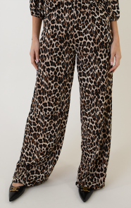 The Musthaves Mila Pantalon Leopard Zwart Petite/Regular/Tall