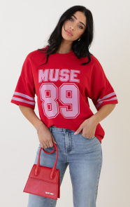 The Musthaves T-shirt With Muse 89 Rood