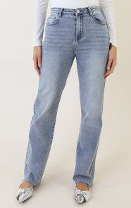 The Musthaves Wide Leg Jeans Blue Stretch FMH