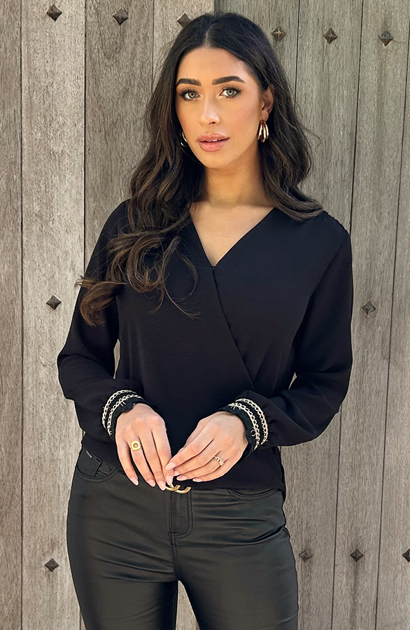 Marant blouse Black Gold