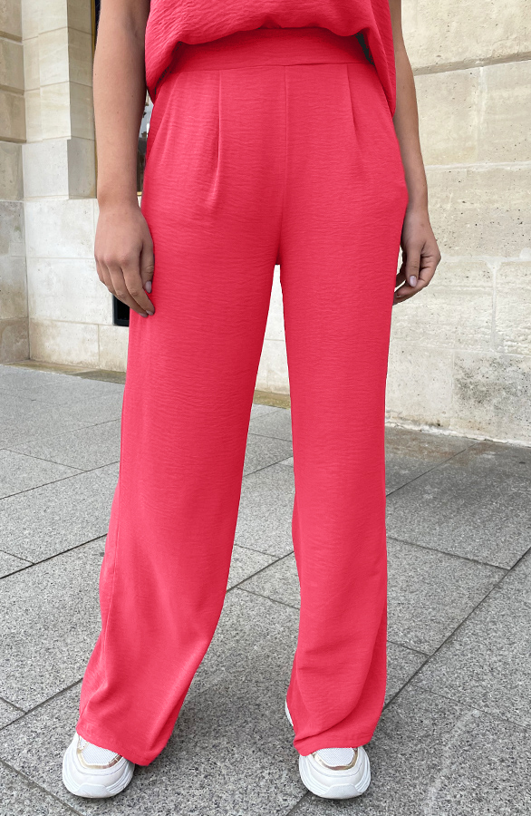 Mila Pantalon Koraal Petite Regular