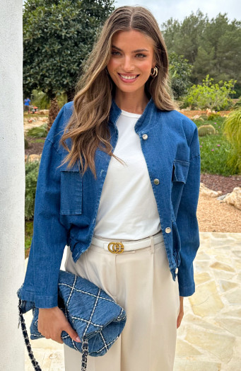 Bomber Jacket Denim
