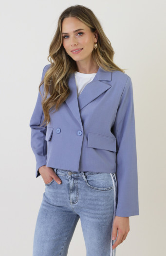 Cropped-Pocket-Blazer-Jeansblauw-2