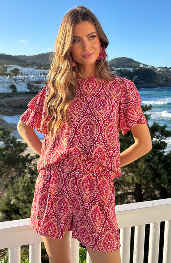 Mila-Ruffle-Top-Print-Rosso-4