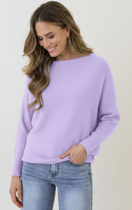 The Musthaves Oversized Soft Trui Soft Lila