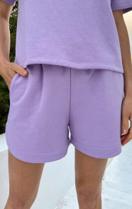 The Musthaves Comfort Sweat Short Lila