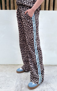 The Musthaves Leopard Bies Broek Baby Blue