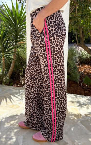 The Musthaves Leopard Bies Broek Pink