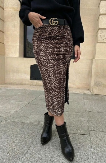 Mesh Rok Leopard