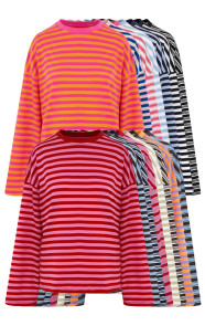 The Musthaves Musthave Deal Oversized Strepen Tops