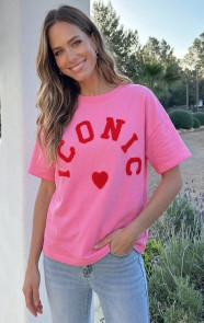 The Musthaves Iconic T-Shirt Oversized Katoen Neon