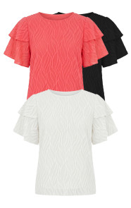 The Musthaves Musthave Deal Noa Ruffle Tops