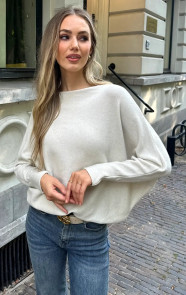 The Musthaves Oversized Soft Trui Beige