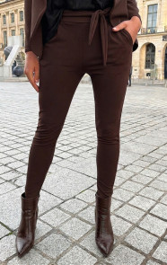 The Musthaves Strik Broek Basic Choco
